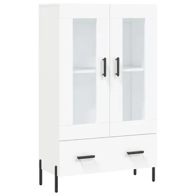 Obrázek produktu pro Skříň highboard bílá 69,5 x 31 x 115 cm kompozitní dřevo