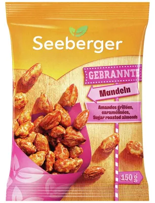 Produktbild von Seeberger Gebrannte Mandeln 150g