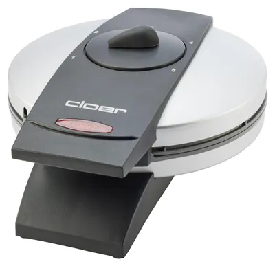 Zdjęcie produktu dla Cloer 1629, 5 gof., Serce (kształt), Czarny, Metaliczny, 16,5 cm, 0,9 m, 930 W