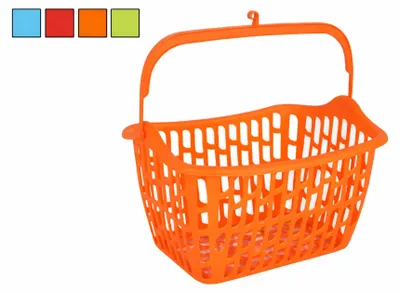 Image de Panier de Rangement Pinces à Linge avec Anse – 24,5x18x15 cm