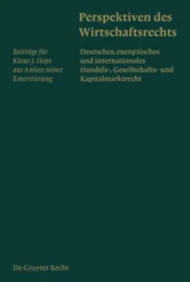 Produktbild von Perspektiven des Wirtschaftsrechts