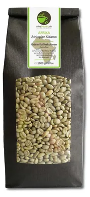 Produktbild von Rohkaffee Arabica Äthiopien Sidamo 1000g