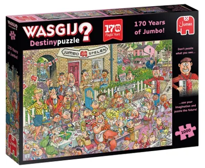 Produktbild von Jumbo Wasgij Destiny - 170 years Jumbo special (1000)