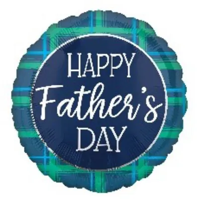 Immagine prodotto di amscan® 4429975 Folienballon Happy Father`s Day - Ø 43 cm