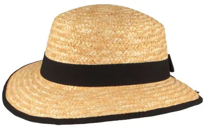 Kinder Bortenstrohhut Matelot mit Schleife von Hut-Breiter in beige