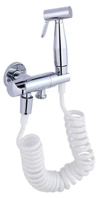 Produktbild von Duschset, Duschkopf, WC-Sprühkopf, Hygiene – Vollkupfer-T-Spritzpistole zur Wandmontage im Badezimmer