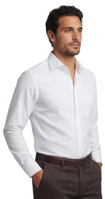 Immagine prodotto di Camicia Seidensticker in cotone bianco unicolore