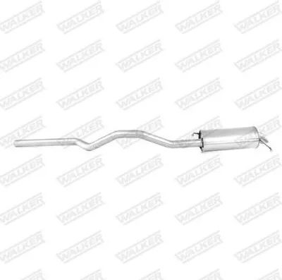 Produktbild von WALKER 23198 Endschalldämpfer für VW Transporter V Bus (7HB, 7HJ, 7EB, 7EJ, 7EF, 7EG, 7HF, 7EC) Auspuff