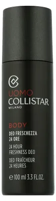 Zdjęcie produktu dla Collistar Uomo 24 Hour Freshness Deo, Mężczyźni, Dezodorant, Dezodorant w spreju, Spray, 100 ml, 24 h