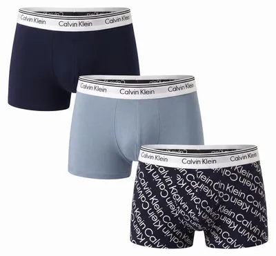 Produktbild von Calvin Klein 3er-Pack Herren-Baumwoll-Boxershorts mit niedrigem Bund NP2765A