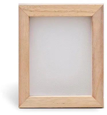 Produktbild von Papierrahmen für die Papierherstellung, Holzrahmen, 15 x 18 cm, Mehrfarbig