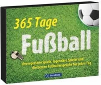 Image de Tischaufsteller - 365 Tage Fußball