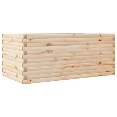 Produktbild von Pflanzkübel 110x60x45,5 cm Massivholz Kiefer