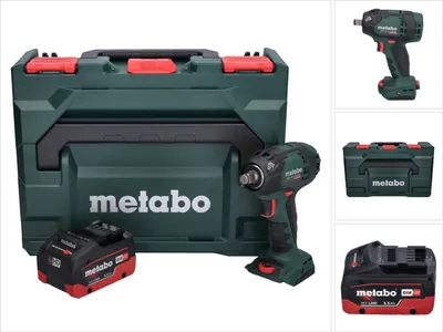 Produktbild von Metabo SSW 18 LTX 300 BL Akku Schlagschrauber 18 V 300 Nm 1/2" Brushless + 1x Akku 5,5 Ah + metaBOX - ohne Ladegerät