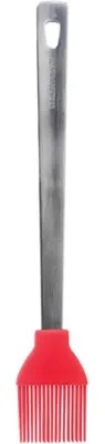 Produktbild von Silikonpinsel mit Edelstahlgriff – Für Kochen und Grillen, 25 cm