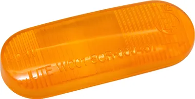 Image de Clignotant universel Verre de clignotant, jaune, homologué E