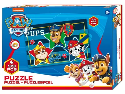 Produktbild von Puzzle Paw Patrol Here To Help - 99 Teile