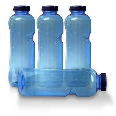 Produktbild von 4xTrinkflasche 1Ltr., frei von Weichmachern und Bisphenol A