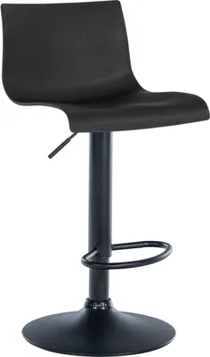 Produktbild von Barhocker Branford Kunststoff schwarz