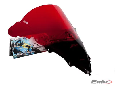 Produktbild von PUIG 4935R Z-Racing Scheibe  passend fuer YAMAHA YZF-R1 Rot