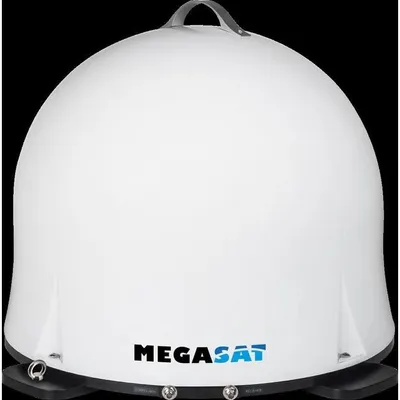 Produktbild von Megasat Campingman Portable 4, 10,7 - 12,75 GHz, 32,6 dBi, Parabolisch, Horizontale/Vertikale Polarisation, 15 - 50°, Weiß