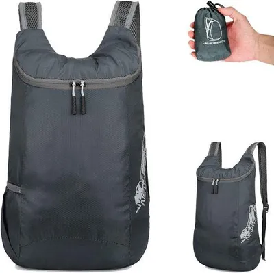 Productafbeelding van Ultralichte Opvouwbare Rugzak 15L - Waterdicht en Compact voor Reizen en Wandelen