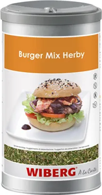 Produktbild von Wiberg Burger Mix Herby Würzmischung Deutschland - 400 g Box