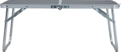 Produktbild von vidaXL Klappbarer Campingtisch Grau Aluminium 60 x 40 cm