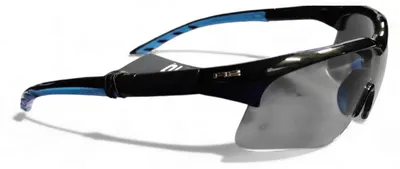 Produktbild von R2 Sonnenbrille HUNTER AT061B | Sportbrille UV 400 schwarz/blau mit Wechselgläsern