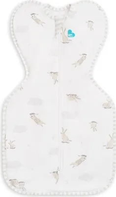 Produktbild von Love to Dream™ Swaddle Up™ Pucksack Weiß Wolkenhäschen, 1.0T Medium (6-8.5kg)