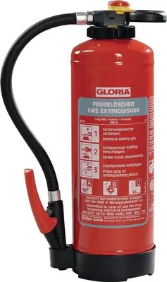 Zdjęcie produktu dla Gaśnica przenośna GLORIA P 6 PRO 801941.0000 Klasa pożarowa 34A / 233B