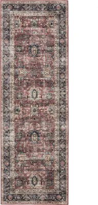 Obrázok produktu pre benuta prateľný vintage behúň George Viacfarebná 80x240 cm behúň obývačka spálňa mäkký orientálny obdĺžnikový