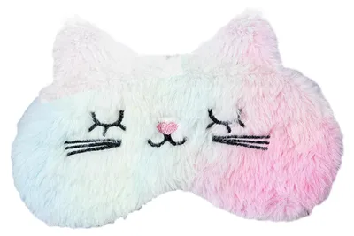 Produktbild von Niedliche Plüsch-Schlafmaske für Kinder, Schlafmaske für Mädchen, Schlafmaske für Kinder auf Reisen und zum Mittagsschlaf, Schlafmaske