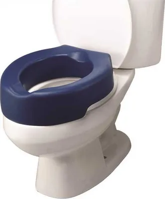 Produktbild von Toilettensitzerhöhung aus PolyurethanSchaum Aquasafe Conti, 10 cm Höhe