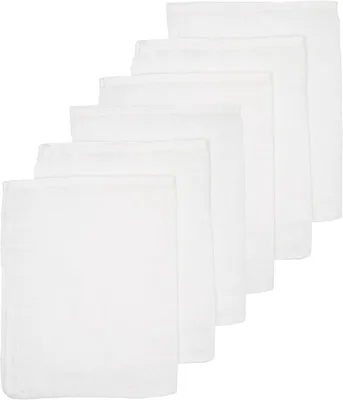 Immagine prodotto di Asciugamani per neonati - confezione da 6 (asciugamani - asciugamani per bambini - 100% cotone - altamente assorbenti e ad asciugatura rapida)