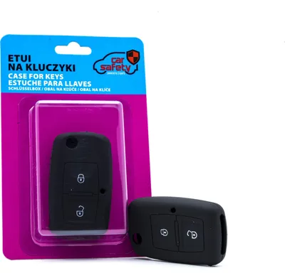 Immagine prodotto di Copri chiavi in silicone NERO per Seat Skoda VW