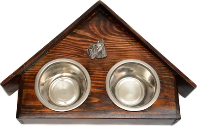 Produktbild von Art-Dog Futterstation mit Näpfen Schnauzer I