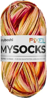 Produktbild von MyBoshi mysocks Pixel 150g - Virex