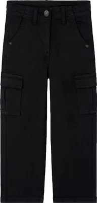 Produktbild von Boboli Stretch Twill Hosen Schwarz 10 Years Mädchen Schwarz 10 Years