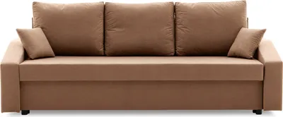 Produktbild von Couch HEWLET PLUS mit Schlaffunktion - Schlafcouch mit Bettkasten MIKRO 48 CAPPUCCINO