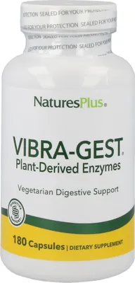 Produktbild von Natures Plus Vibra-Gest – 180 Kapseln