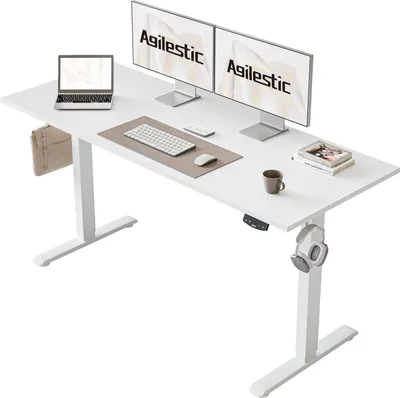 Produktbild von Höhenverstellbarer Schreibtisch 140 x 60 cm mit