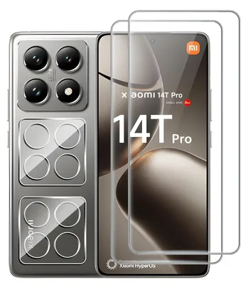 Zdjęcie produktu dla INF Folia Ochronna HD ze Szkła Hartowanego do Xiaomi 14T Pro 2 szt.