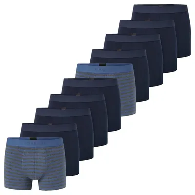 Produktbild von Schiesser 10er Pack 95/5 Baumwolle Retro Short / Pant Sportlicher Webgummibund, Bequemer Schnitt, Angenehm weich und formstabil