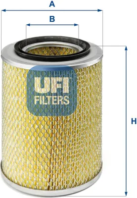 Produktbild von Luftfilter UFI 27.837.00 Filtereinsatz