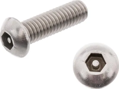 Immagine prodotto di Vite a testa piatta, presa esagonale M6x20 - DIN7380
