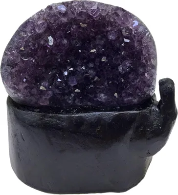 Produktbild von Amethyst-Kristallcluster Geode 1.76lbs Heilkristalle Dekor