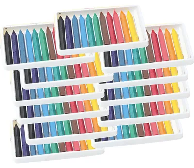 Produktbild von Ölkreide, Sortierte Farben, 12x12 Stk/ 1 Pck [HOB-980645]