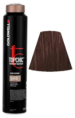 Produktbild von Goldwell Topchic The Browns, Braun, 6RB, Mid Red Beech, Unisex, 250 ml, Alle Haare