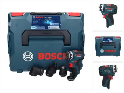 Zdjęcie produktu dla Bosch GSR 12V-35 FC Professional, Wiertarka pistoletowa, Czarny, Niebieski, 1 cm, 1750 RPM, 3,2 cm, 1 cm